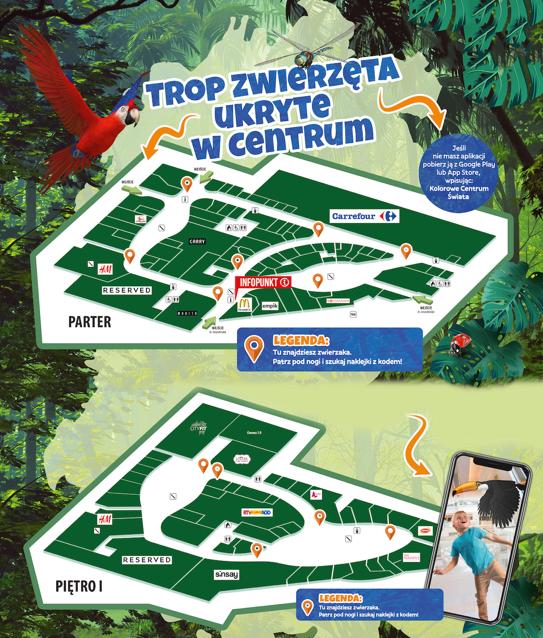 Kolorowe centrum świata