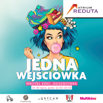 Jedna wejściówka – wrotki, kino, jedzeniówka!