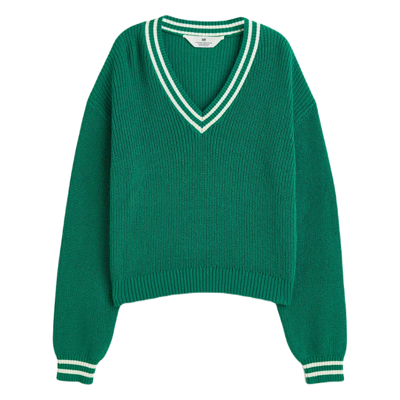 H&M - Bawełniany sweter