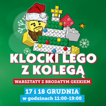 Świąteczne budowanie LEGO z kolegą