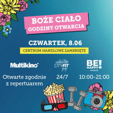 8 czerwca – godziny otwarcia Boże Ciało