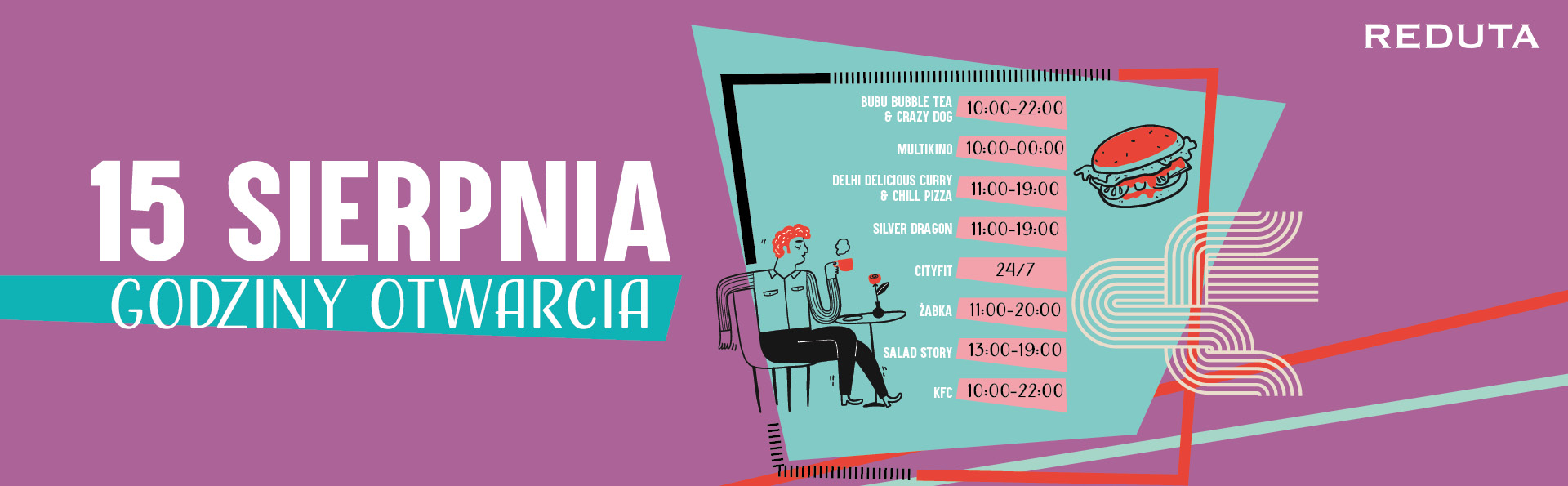 Godziny otwarcia 15.08