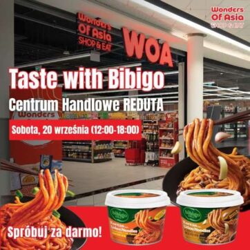 DARMOWA DEGUSTACJA Z WONDERS OF ASIA SHOP & EAT (CH REDUTA)