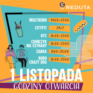 Godziny otwarcia 1 listopada