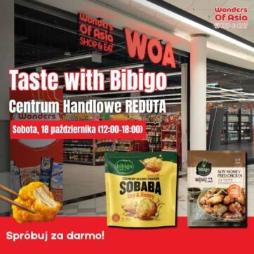 DARMOWA DEGUSTACJA Z WONDERS OF ASIA SHOP & EAT (CH REDUTA)