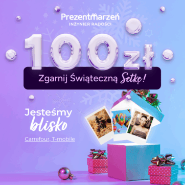 Zrób zakupy za minimum 250 zł i odbierz 100 zł!
