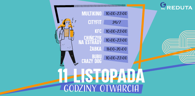 Godziny otwarcia 11 listopada