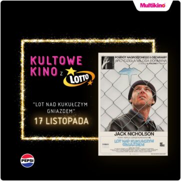 Już 17 listopada „Lot nad kukułczym gniazdem” ponownie na wielkim ekranie Multikina!