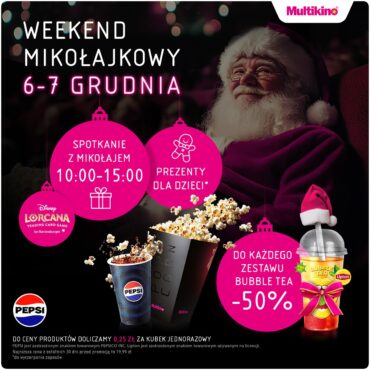 Spędź mikołajkowy weekend w Multikinie!