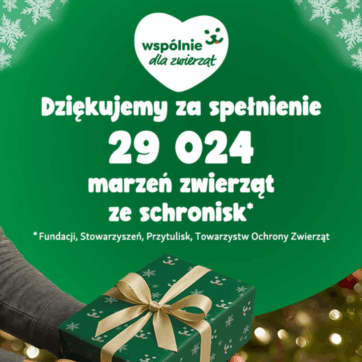 29 tysięcy prezentów dla zwierząt – Maxi Zoo podsumowuje świąteczną akcję
