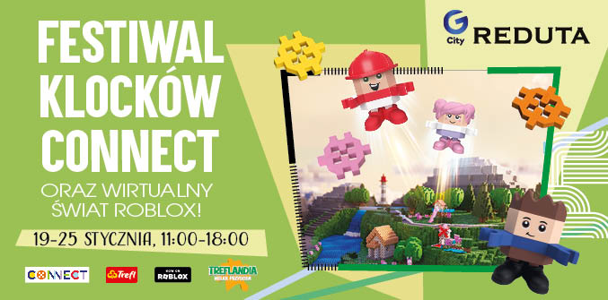 Festiwal Klocków CONNECT oraz świat ROBLOX!