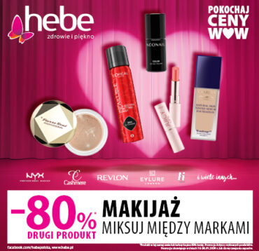 POKOCHAJ CENY WOW- Makijaż drugi - 80%