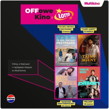 Marcowe „OFFowe Kino z Lotto” w Multikinie