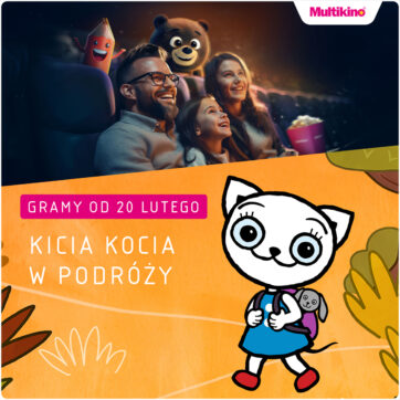 Odkrywanie świata, emocji i ekologii na wielkim ekranie. Multikino zaprasza na Poranki z „Kicią Kocią w podróży”