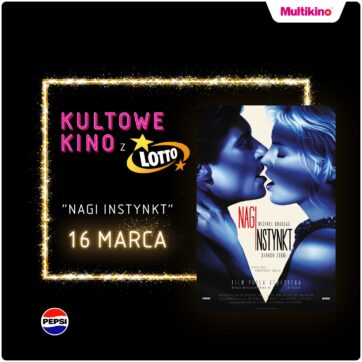 Ikoniczny “Nagi instynkt” w ramach Kultowego Kina z Lotto już 16 marca w Multikinie.