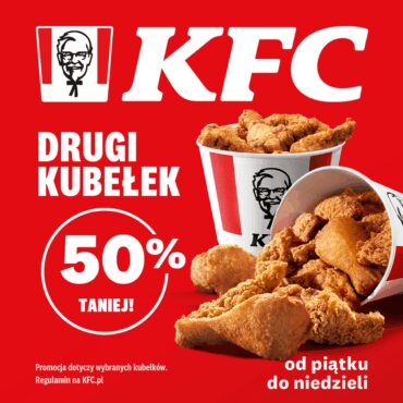 Kubełek 50% off