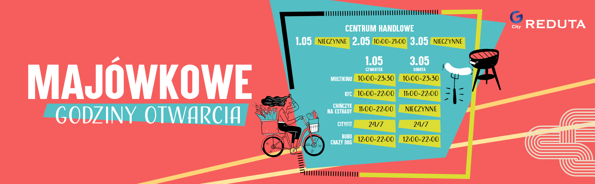 Tak działamy w majówkę 2026r.
