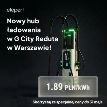Skorzystaj ze specjalnej ceny 1.89/kWh do 31 maja! 