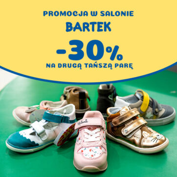 Obuwie dziecięce BARTEK – majowe promocje