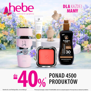 Prezenty  na Dzień mamy do – 40%