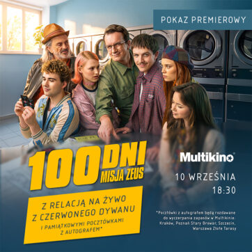 „100 DNI: Misja Zeus” w Multikinie – relacja z premiery!