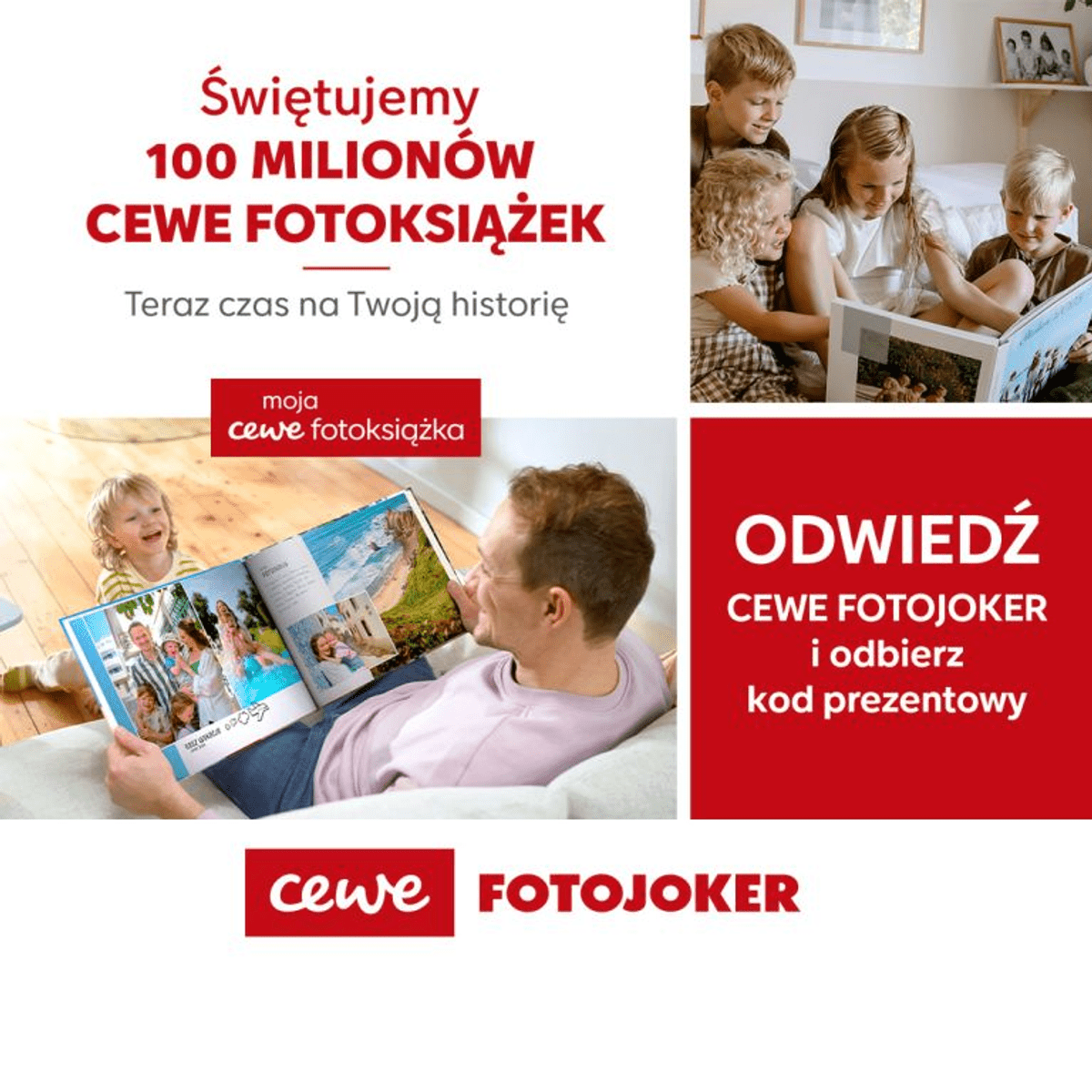 Świętuj z nami dni CEWE FOTOKSIĄŻKI