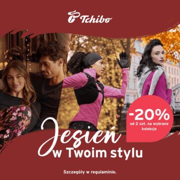 – 20% przy zakupie 2 szt. na wybrane kolekcje
