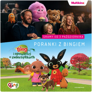 Bing wraca do kin! „Bing i opowieści o zwierzątkach” na Porankach w Multikinie – zabawa, zwierzęcy przyjaciele i pierwsze kinowe emocje dla najmłodszych!